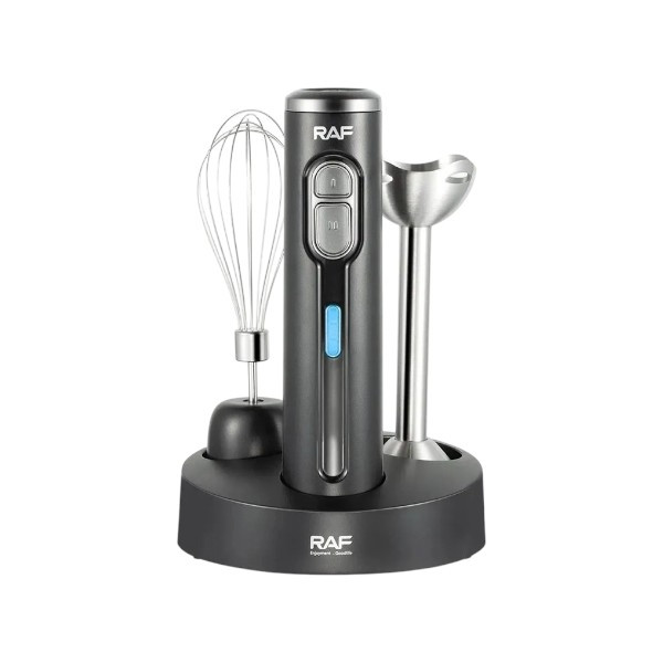 Блендер занурювальний з подрібнювачем 4в1 700 мл 2000 Вт Blender Set R.3001, фото 1