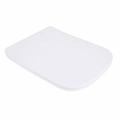 Qtap Сидіння для унітаза (Tern 490,520,610) 435x344x50 мм, White, з мікроліфтом, Slim Duroplast, Quick Release