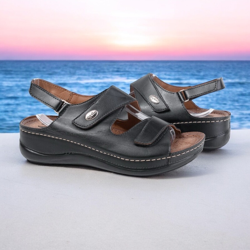 Босоніжки Aflex 001-3 black, фото 1