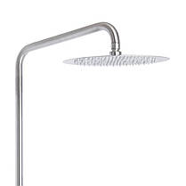 Душова система для душу Lidz Aria 1020 на два споживачі (k35) LDARI1020NKS46114 Nickel, фото 5