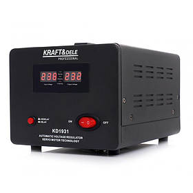 Електричний стабілізатор напруги 230В, 1 кВА Kraft&Dele KD1931 стабілізатор