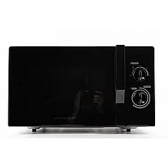 Мікрохвильова піч 800 Вт 23 л Grunhelm 23MX723-B мікрохвильовка на механіці для кухні