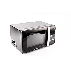 Мікрохвильова піч 800 Вт 23 л Grunhelm 23MX823-B електронна мікрохвильовка для кухні
