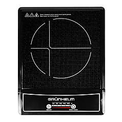 Індукційна плита настільна 280х350 мм Grunhelm GI-909 сенсорна кухонна електроплита