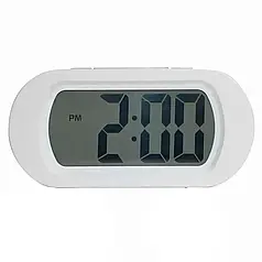 Годинник настільний з будильником 140х68х344 мм Grunhelm LJ-523 годинник LED дисплей для офісу і дому