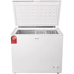 Морозильна камера компактна з верхніми дверцятами 115 Вт 246 л Grunhelm GCFW-251 морозильна тумба