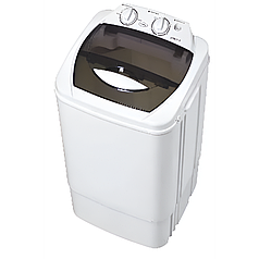 Машина пральна з верхнім завантаженням 6 кг Grunhelm GWB-W602-B вертикальна пралка для прання