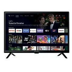 Smart телевізор 24" Google Android Wi-Fi T2 Grunhelm 24H310-GA11 телевізор кухонний для дому
