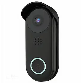 Дзвінок відео смарт 2 Мп Full HD 1080p Wi-Fi 2.4 ГГц Grunhelm GSB-IPB195 відеодомофон з камерою