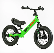 Дитячий біговіл Corso Navi 12" NV-12813 – сталевий, з надувними колесами та регульованим сидінням, фото 3