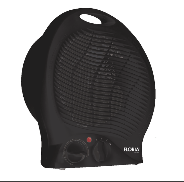 Тепловентилятор Floria ZLN6172, 2 режими, 2000 Вт, фото 1