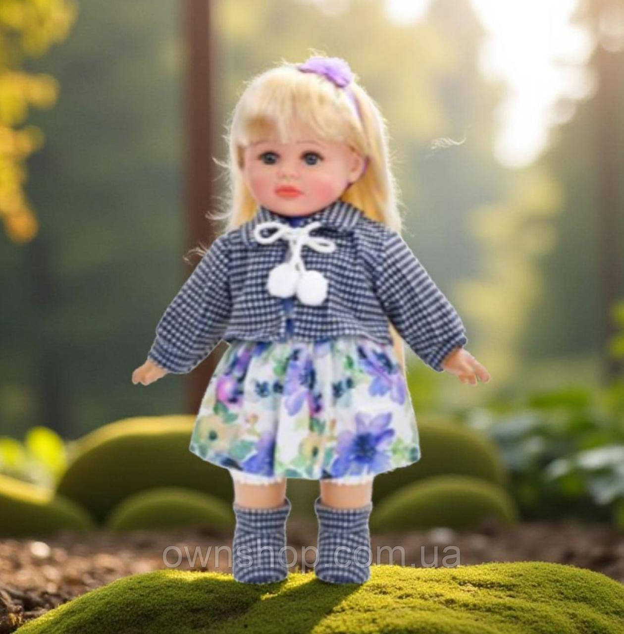 Лялька "Меланія", 39 см, що говорить, 5916-2 UA, 5 пісень українською мовою, фото 1