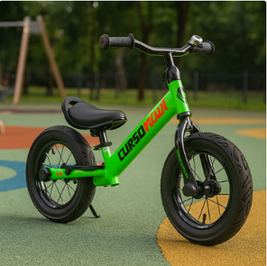 Дитячий біговіл Corso Navi 12" NV-12813 – сталевий, з надувними колесами та регульованим сидінням, фото 1