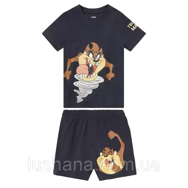 Дитяча літня піжама Looney Tunes на хлопчика - 98-104, фото 1