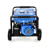 Бензиновий чотиритактний генератор 3000 Вт, 7 к.с. Kraft&Dele KD142 портативний 4-тактний генератор, фото 7