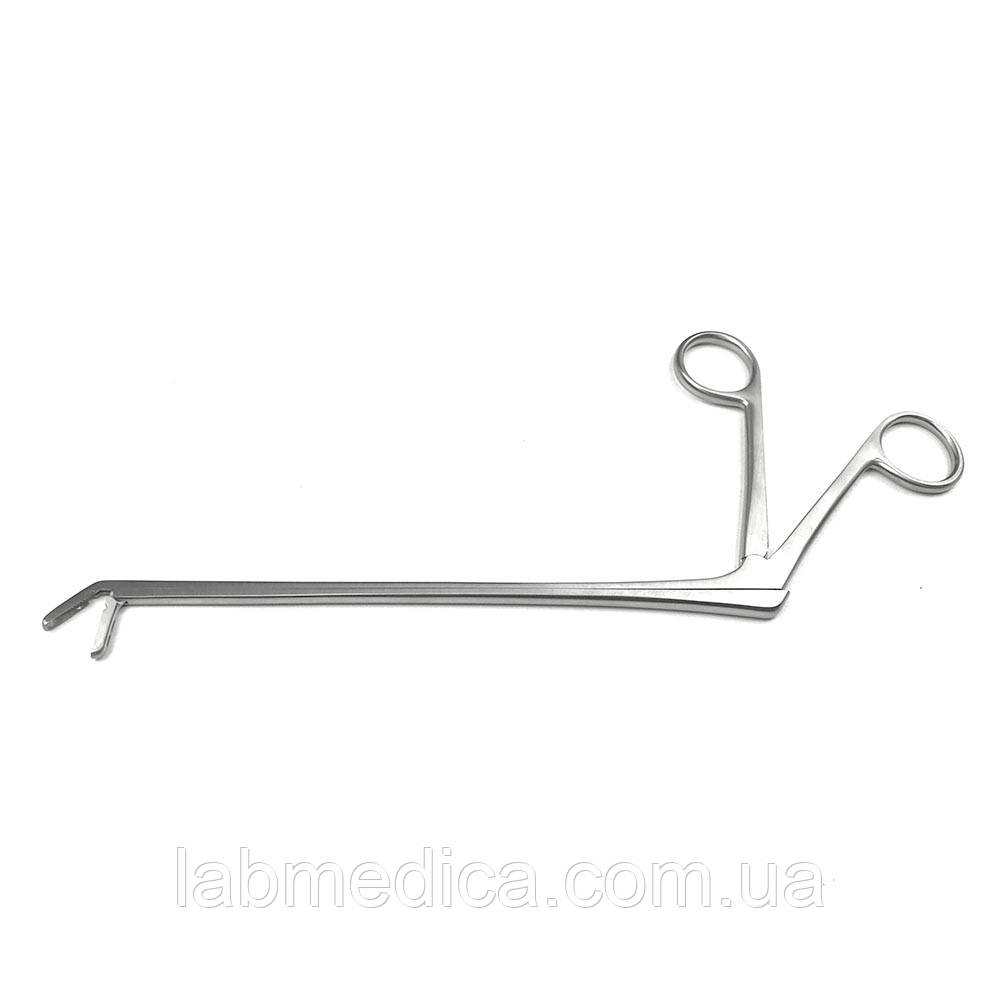 Кусачки Caspar кісткові для ламінектомії вигнуті вгору Довжина 18,5 см, р.ч. 12х2 мм SURGIWELOMED, фото 1