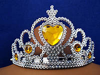 Дитяча корона з жовтим + чарівна паличка