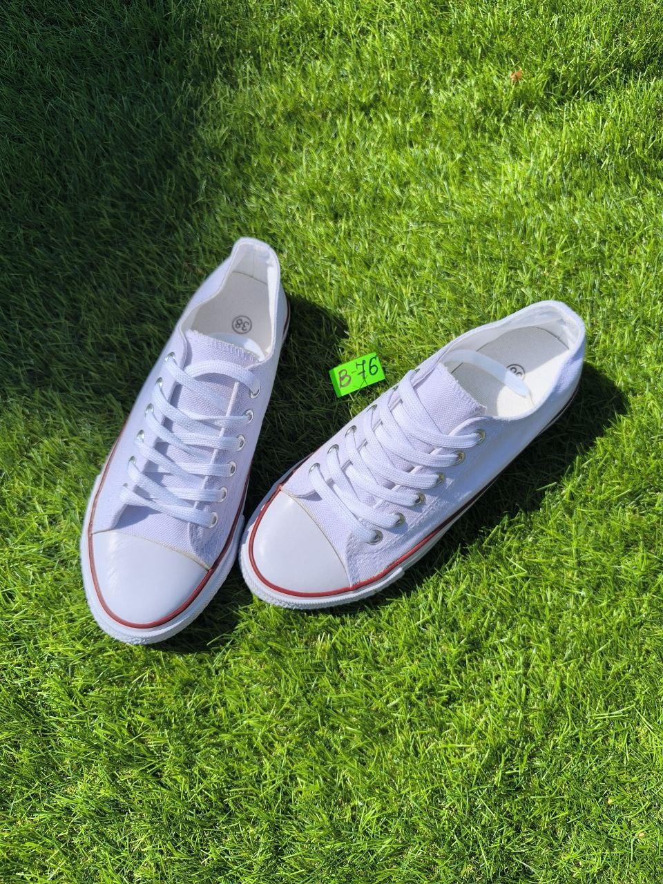СКІДКА 38 р Конверси жіночі БІЛІ кеди кросівки в стилі chuck teylor чоловічі унісекс текстиль демі