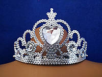 Дитяча корона зі сріблом + чарівна паличка