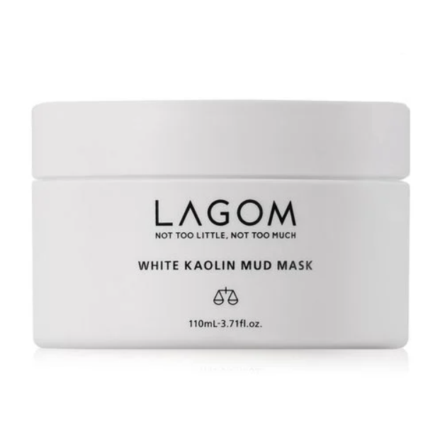 Відлущувальна глиняна маска Lagom White Kaolin Mud Mask 110 мл, фото 1