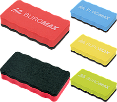 Губка для маркерних дошок (з магнітом, асортимент дизайнів) Buromax BM.0074