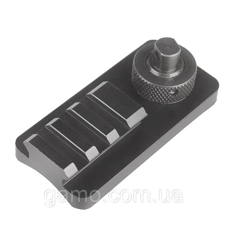 Перехідник для сошок з антабки на Picatinny/Weaver, фото 1