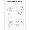 Сірий стілець ТОР для кафе ресторану або офісу з м'яким сидінням Крісло для клієнтів, фото 6