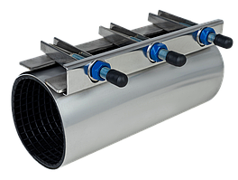 Хомут ремонтний для труб із нержавіючої сталі Blucast DN 150 (158-172, L=200)