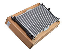 Радіатор Деу Ланос 1.5, 1.6 МТ, + AC, алюмінієвий, охолодження двигуна