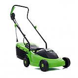 Потужна електрична газонокосарка 2400 Вт Kraft&Dele KD5428 газонокосарка 220в на колесах, фото 4