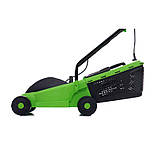 Потужна електрична газонокосарка 2400 Вт Kraft&Dele KD5428 газонокосарка 220в на колесах, фото 9