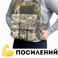 Панель на плитоноску для магазинов MOLLE Подсумок под рожки Подсумок ак-74