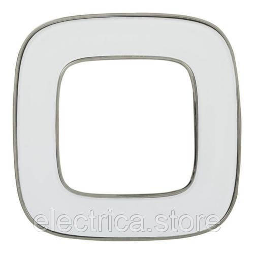 Рамка 1-постова Valena ALLURE дзеркало 754421, фото 1