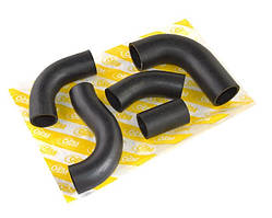 Патрубки радіатора ГАЗ Газель 3302 дв.ЗМЗ 406 Євро-3, комплект 5 шт.