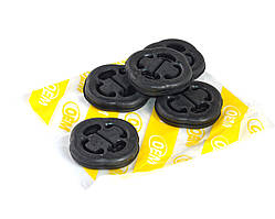 Гумка глушника ВАЗ 2108, 2109-099, 2110-12, 2113-2115, к-т 5 шт., кріплення глушника гумове пряник