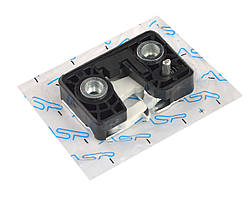 Механізм замка дверей ВАЗ 2108, 2109, 2110, 1117 Калина, 2170 Пріора, ГАЗель, Соболь зовнішній лів. "шоколадка"