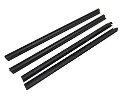 Ущільнювач скла дверей Нива Шевроле ВАЗ 2123, внутрішній. передній та задній, реснички компл. 4 шт.