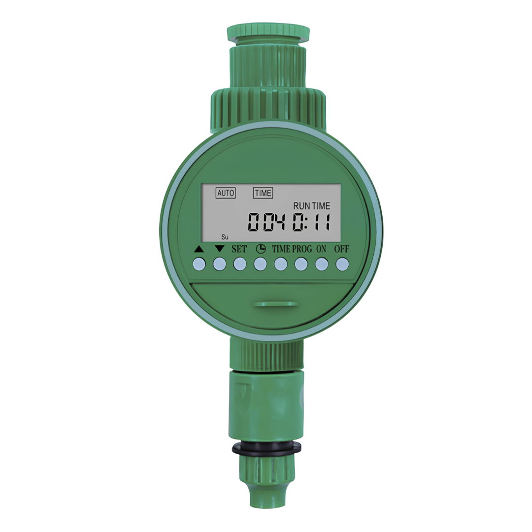 Програмований таймер подачі води XON WaterTimer X341P для поливу (XWTDAP072401G 3473) Зелений, фото 1