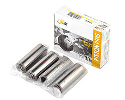 Палець поршневий ВАЗ 2108, 2109, 21099, 2110-2112, Калина 1117-1119 червоний, клас 3, к-т 4 шт.