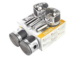 Поршень ВАЗ 21081, 2109, 21099, 76.0, STD, поршень, палець, анодовані, к-т 4 шт.