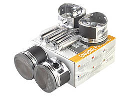 Поршень ЗАЗ Таврія 1102 двиг. 1.2, 72.00 STD, поршень, палець, анодовані, к-т 4 шт.