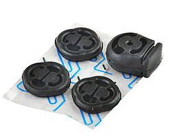 Резинка глушника ВАЗ 2110-12, к-т 4 шт., 3-пряника, 1-будильник