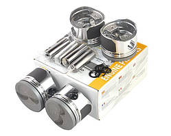 Поршень ЗАЗ Таврія 1102, Славута, 1103, Дана 1105, Деу Сенс, 1.3, 75.00, STD, поршень, палець, анодовані, к-т 4 шт.