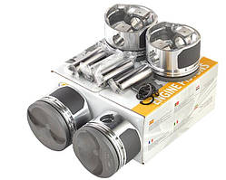 Поршень ЗАЗ Ланос 1.4, 78.00, +0.50, поршень, палець, анодовані, к-т 4 шт.