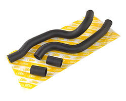 Патрубок радіатора ВАЗ 2110, 2111, 2112 карб. комплект 4 шт.