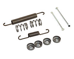 Ремкомплект колодок гальмівних ГАЗ 3302 задніх (стійки, чашки, пружини) "солдатик"