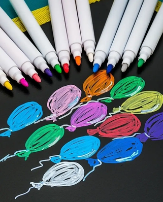 Маркери крейдяні