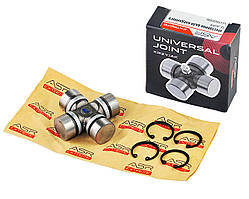 Хрестовина кардана ВАЗ 2101, 2102, 2103, 2104, 2105, 2106, 2107, зі стопорними кільцями, 23.84х61.3