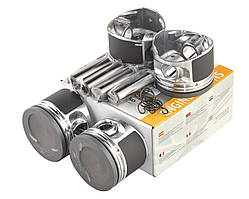 Поршень Нива ВАЗ 21213, 2123, 82.0, STD, поршень, палець, фіксатори, анодовані, к-т 4 шт.