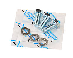 Комплект кріплення краба розтяжки важелів Екстрім (3 болти + 3 гровери) ВАЗ 2108, 2109, 2110-12, 2113-15